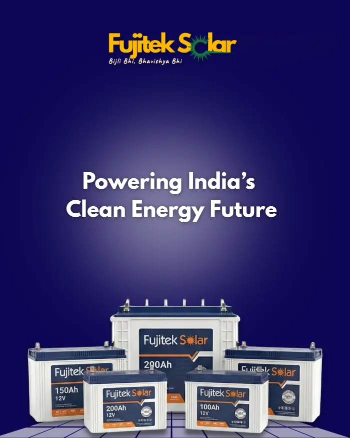 Batteries and Charge Controllers by Fujitek Solar Energy